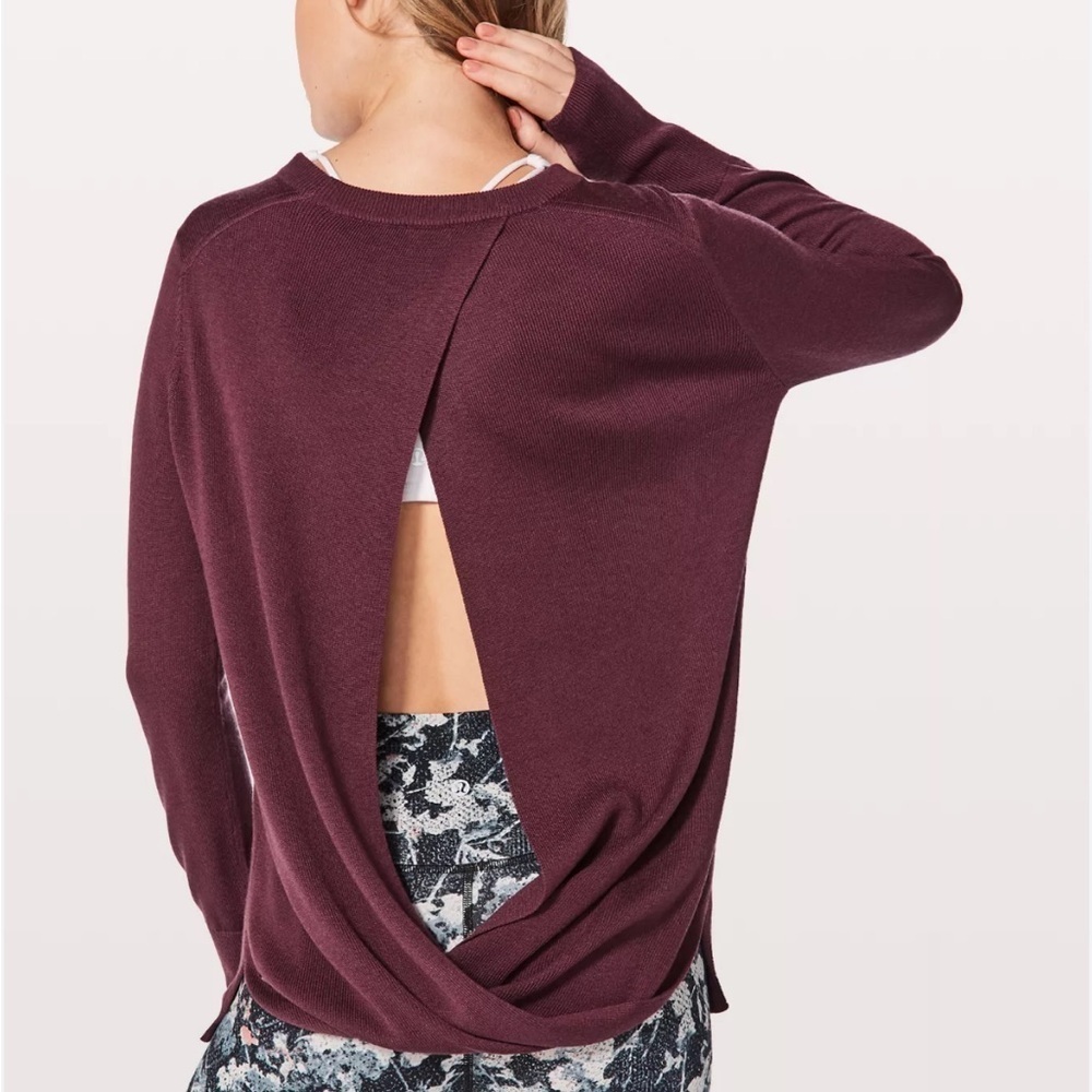 Lululemon Bring It Backbend Sweater